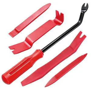 5Pcs Car Trim Removal Tool Kit, Plastic Pry Tools and Clip Remover for Automotive Interior Door Panel, Dashboard, Upholstery and Audio System Repair, Universal Fit for Sedans, SUVs and Trucks 5Pcs Car Trim Removal Tool Kit, Plastic Pry Tools and Clip Remover for Automotive Interior Door Panel, Dashboard, Upholstery and Audio System Repair, Universal Fit for Sedans, SUVs and Trucks