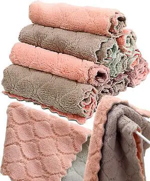 12 Pack Kitchen Towels Quick Dry Washcloths, Coral Velvet Dishtowels Multipurpose Reusable Dish Cloths, Soft Tea Towels Absorbent Cleaning Cloths Double-Sided Microfiber Towel Lint Free Cleaning Rags. 12 Pack Kitchen Towels Quick Dry Washcloths, Coral Velvet Dishtowels Multipurpose Reusable Dish Cloths, Soft Tea Towels Absorbent Cleaning Cloths Double-Sided Microfiber Towel Lint Free Cleaning Rags.