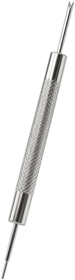 Dual-ended Watch Strap Removal Tool, for Sizing Strap, Repair | Watch Link Removal Tool, Spring Bar Tool, Knurled Handle, Fit for Watch Repair Shops, Home Dual-ended Watch Strap Removal Tool, for Sizing Strap, Repair | Watch Link Removal Tool, Spring Bar Tool, Knurled Handle, Fit for Watch Repair Shops, Home