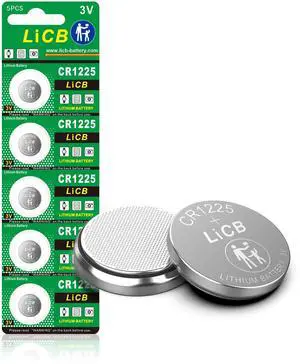 CR1225 Battery,Long-Lasting & High Capacity CR1225 Lithium Batteries,3 Volt Coin & Button Cell (5-Pack) CR1225 Battery,Long-Lasting & High Capacity CR1225 Lithium Batteries,3 Volt Coin & Button Cell (5-Pack)