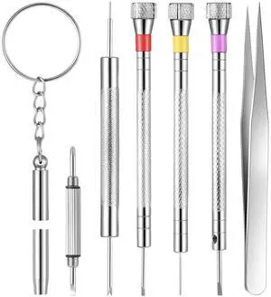 Hpmjz 6 Pc Precision Jeweler Screwdriver Set Micro Watch Repair Screwdriver | Micro Precision Screwdriver, for Watch, Eyeglasses, Jewelry Work, Electronics Repair Hpmjz 6 Pc Precision Jeweler Screwdriver Set Micro Watch Repair Screwdriver | Micro Precision Screwdriver, for Watch, Eyeglasses, Jewelry Work, Electronics Repair