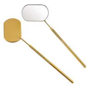 Pretty memory Large Lash Mirror, Stainless Steel Eyelash Mirror | Makeup Mirror for Lash Extension Supplies (Gold) Pretty memory Large Lash Mirror, Stainless Steel Eyelash Mirror | Makeup Mirror for Lash Extension Supplies (Gold)