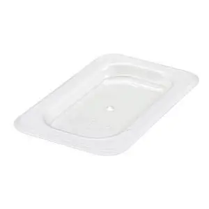 Clear Ninth Size Solid Food Pan Cover | Dishwasher safe, BPA-free, Secure seal, Foodservice, Great for Steam Tables, Buffets and Food Preparation Clear Ninth Size Solid Food Pan Cover | Dishwasher safe, BPA-free, Secure seal, Foodservice, Great for Steam Tables, Buffets and Food Preparation