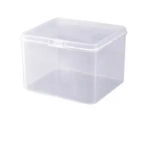 Clear Plastic Storage Boxes with Hinged Lids Small Organizer Containers for Jewelry, Crafts, Nails, Business Cards & DIY Storage (Multiple Sizes & Bundles) (Single Large Storage Box) Clear Plastic Storage Boxes with Hinged Lids Small Organizer Containers for Jewelry, Crafts, Nails, Business Cards & DIY Storage (Multiple Sizes & Bundles) (Single Large Storage Box)