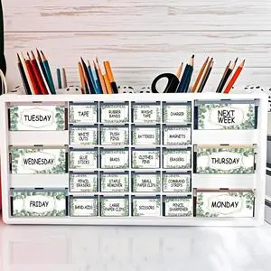 48Pcs Eucalyptus Leaves Teacher Toolbox Labels Classroom Decoration Self-Adhesive Toolbox Stickers Greenery Tool Box Storage Decal Colorful Organizer Container Decor for Back to School Teacher Supplie 48Pcs Eucalyptus Leaves Teacher Toolbox Labels Classroom Decoration Self-Adhesive Toolbox Stickers Greenery Tool Box Storage Decal Colorful Organizer Container Decor for Back to School Teacher Supplie