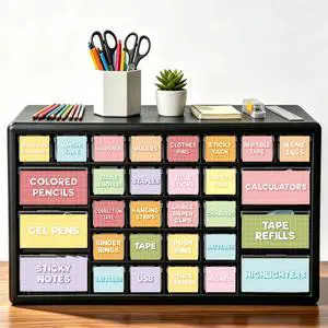 Teacher Toolbox Labels for Classroom Organization Storage | 66 Pcs, Organizer Stickers for Storage, for Cabinet Cart, Teacher Supplies, Back to School Teacher Toolbox Labels for Classroom Organization Storage | 66 Pcs, Organizer Stickers for Storage, for Cabinet Cart, Teacher Supplies, Back to School