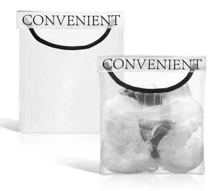 2 Pcs Grocery Bag Holder for Plastic Bags Wall Mount Mesh Convenient Storage Organizer Reusable Plastic Bag Dispenser Net Trash Bags Dispenser for Kitchen Bathroom Bedroom 2 Pcs Grocery Bag Holder for Plastic Bags Wall Mount Mesh Convenient Storage Organizer Reusable Plastic Bag Dispenser Net Trash Bags Dispenser for Kitchen Bathroom Bedroom