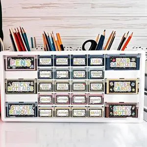 54PCS Classroom Toolbox Label Classroom Decor Self-Adhesive Composition Toolbox Sticker Black and White Tool Box Storage Decal Composition Organizer Container Decor for Back to School Teacher Supplies 54PCS Classroom Toolbox Label Classroom Decor Self-Adhesive Composition Toolbox Sticker Black and White Tool Box Storage Decal Composition Organizer Container Decor for Back to School Teacher Supplies
