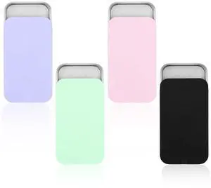 4 PCS Metal Tin Box Containers, 2.36 x1.33 x 0.4 Inch Small Metal Box Mini Rectangular Slide Top Containers Hinged Tin Boxes for Candies Jewelry Crafts Pills Survival Kit(4 Colors) 4 PCS Metal Tin Box Containers, 2.36 x1.33 x 0.4 Inch Small Metal Box Mini Rectangular Slide Top Containers Hinged Tin Boxes for Candies Jewelry Crafts Pills Survival Kit(4 Colors)