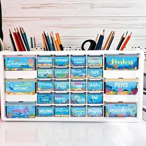 54 Pcs Teacher Classroom Supplies Toolbox Labels Set Ocean Theme Classroom Decorations Self-Adhesive Toolbox Stickers Under the Sea Tool Box Storage Decals Organizer Container Decor for Back to School 54 Pcs Teacher Classroom Supplies Toolbox Labels Set Ocean Theme Classroom Decorations Self-Adhesive Toolbox Stickers Under the Sea Tool Box Storage Decals Organizer Container Decor for Back to School