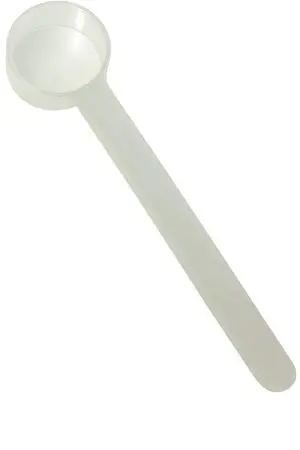 1 Teaspoon (1/3 Tablespoon | 5 mL) Long Handle Plastic Measuring Spoon for Coffee, Protein Powder, Pet Food, Spices, Grains, Dry Goods Food-Grade BPA-Free (Pack of 1) 1 Teaspoon (1/3 Tablespoon | 5 mL) Long Handle Plastic Measuring Spoon for Coffee, Protein Powder, Pet Food, Spices, Grains, Dry Goods Food-Grade BPA-Free (Pack of 1)