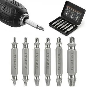 for Men, Damaged Screw Extractor Set - Xmas Stocking Stuffers for Him | Remover for Stripped Head Screws Nuts & Bolts, Easy Removal Drill Bit Tool Kit with Storage Case, Perfect Gifts for Dad for Men, Damaged Screw Extractor Set - Xmas Stocking Stuffers for Him | Remover for Stripped Head Screws Nuts & Bolts, Easy Removal Drill Bit Tool Kit with Storage Case, Perfect Gifts for Dad
