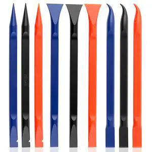 9Pcs Plastic Scraper Tool, 3 Colors Small Non-Scratch Pen-Shaped Scraper | Black & Blue & Orange Detailing Picks for Tight Spaces, Multi-Purpose Crevice Tool for Car Cleaning Remove Stickers Labels 9Pcs Plastic Scraper Tool, 3 Colors Small Non-Scratch Pen-Shaped Scraper | Black & Blue & Orange Detailing Picks for Tight Spaces, Multi-Purpose Crevice Tool for Car Cleaning Remove Stickers Labels