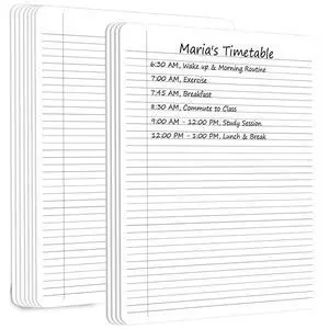24Pcs Dry Erase Notebook College Ruled Lined Cardboard for Students Double Sided Lined Erasable Notebook Whiteboard Writing Note Pad Lapboard for Teacher Classroom Homeschool Portable Tool 12" x 9" 24Pcs Dry Erase Notebook College Ruled Lined Cardboard for Students Double Sided Lined Erasable Notebook Whiteboard Writing Note Pad Lapboard for Teacher Classroom Homeschool Portable Tool 12" x 9"