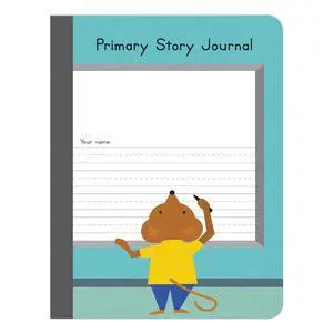 Primary Journal, 9-3/4" x 7-1/2", Primary Rule, 80 Sheets (63785),White Primary Journal, 9-3/4" x 7-1/2", Primary Rule, 80 Sheets (63785),White