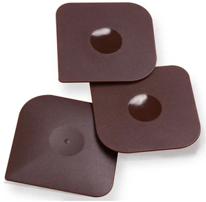 Plastic Pan Pot Dish Food Scraper Tool Set, Nylon Scraper Tool Kitchen, Cast Iron Skillet Cleaner Pan Pot Scrubber, Kitchen Plastic Scrapper Pizza Stone Cleaner Non-Scratch (Brown) Plastic Pan Pot Dish Food Scraper Tool Set, Nylon Scraper Tool Kitchen, Cast Iron Skillet Cleaner Pan Pot Scrubber, Kitchen Plastic Scrapper Pizza Stone Cleaner Non-Scratch (Brown)