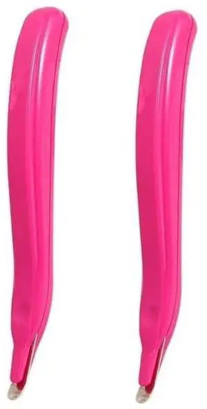 2 Pcs Pink Portable Staple Remover, Staple Puller Tool Magnetic Head Staple Removal Tool Handheld Staple Puller, Pen Type Staple Remover Binding Supplies School Office Home 2 Pcs Pink Portable Staple Remover, Staple Puller Tool Magnetic Head Staple Removal Tool Handheld Staple Puller, Pen Type Staple Remover Binding Supplies School Office Home