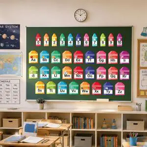 Crayon Alphabet Bulletin Board Set 57Pcs Crayon Alphabet Letters for Wall ABC Number 0-20 Classroom Wall Decorations for Back to School Kindergarten Elementary Classroom Nursery Homeschool Teacher Sup Crayon Alphabet Bulletin Board Set 57Pcs Crayon Alphabet Letters for Wall ABC Number 0-20 Classroom Wall Decorations for Back to School Kindergarten Elementary Classroom Nursery Homeschool Teacher Sup