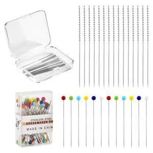 15 Pack Snag Repair Tool Set with 50 Positioning Pins, Snag Nab It Tool and Snag Repair Needles for Clothing, Knitwear, Curtains and Fabric,Leather Craft Sewing and Loose Thread Repair(0.03x2.36 Inch) 15 Pack Snag Repair Tool Set with 50 Positioning Pins, Snag Nab It Tool and Snag Repair Needles for Clothing, Knitwear, Curtains and Fabric,Leather Craft Sewing and Loose Thread Repair(0.03x2.36 Inch)