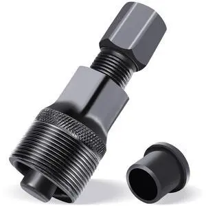 Crank Puller, Premium Bike Crank Removal Tool | Crank Puller Bike Tool for Square Taper & Splined Cranks, Removes Crankset Arms for Cycling Repair & Bottom Bracket Service Crank Puller, Premium Bike Crank Removal Tool | Crank Puller Bike Tool for Square Taper & Splined Cranks, Removes Crankset Arms for Cycling Repair & Bottom Bracket Service