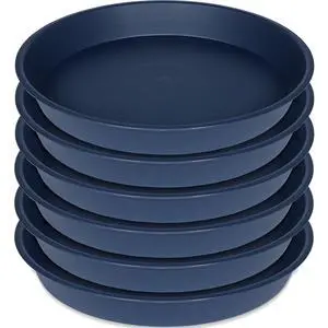 6 Pack Plastic Plant Saucer Planter Water Drip Tray, 4 5 6 7 8 9 10 11 12 inch, Heavy Sturdy Tray for Indoors Outdoor Plants, Flower Pot Saucers for Pots Base (4", Blue) 6 Pack Plastic Plant Saucer Planter Water Drip Tray, 4 5 6 7 8 9 10 11 12 inch, Heavy Sturdy Tray for Indoors Outdoor Plants, Flower Pot Saucers for Pots Base (4", Blue)
