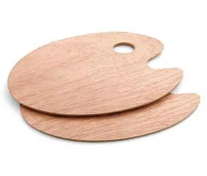 Paint Palette, 2PCS Wooden Paint Tray Palettes | Artist Pallet for Students, Kids, Paint Holder, DIY Craft Class, Painting Paint Palette, 2PCS Wooden Paint Tray Palettes | Artist Pallet for Students, Kids, Paint Holder, DIY Craft Class, Painting