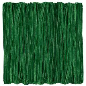Pipe Cleaners 100 Pieces Chenille Stems Dark Green for DIY Art Decorations Creative Craft (6 mm x 12 Inch) Pipe Cleaners 100 Pieces Chenille Stems Dark Green for DIY Art Decorations Creative Craft (6 mm x 12 Inch)