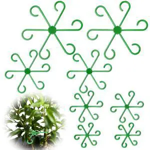 8pcs Plant Stem Support, Plant Support for Indoor Plants, 4 Sizes Climbing Houseplant Stem Holders, Reusable Plant Stabilizer, Indoor Plants Accessories 8pcs Plant Stem Support, Plant Support for Indoor Plants, 4 Sizes Climbing Houseplant Stem Holders, Reusable Plant Stabilizer, Indoor Plants Accessories