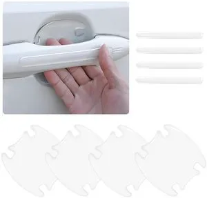 8PCS Car Door Handle Protector with Sport Word,Stylish PVC Car Door Handle Scratch Protector for Avoiding Scratch,Universal Cars Handles Protectors Cars Exterior Accessories (Transparent) 8PCS Car Door Handle Protector with Sport Word,Stylish PVC Car Door Handle Scratch Protector for Avoiding Scratch,Universal Cars Handles Protectors Cars Exterior Accessories (Transparent)