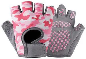 Fingerless-Cycling-Gloves,Camouflage Non-Slip Bike-Gloves for Girls | 3-14 Years Children breathable fingerless gloves with Non-Slip palms for cycling, Skating, scooters and outdoor sport Fingerless-Cycling-Gloves,Camouflage Non-Slip Bike-Gloves for Girls | 3-14 Years Children breathable fingerless gloves with Non-Slip palms for cycling, Skating, scooters and outdoor sport
