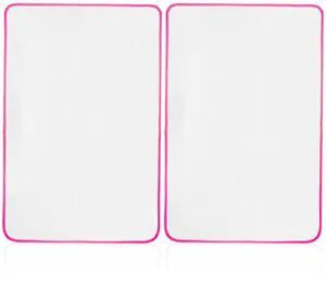 2 Pack Pressing Cloth for Ironing,15.7 × 23.6 Inch Mesh Cloth Ironing Pad Ironing Cloth to Protect Clothes, Scorch-Saving Insulation Press Cloth for Ironing (Pink) 2 Pack Pressing Cloth for Ironing,15.7 × 23.6 Inch Mesh Cloth Ironing Pad Ironing Cloth to Protect Clothes, Scorch-Saving Insulation Press Cloth for Ironing (Pink)