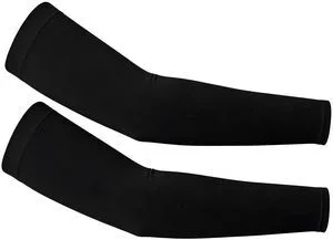 JUSDIQIR UV Sun Protection Cooling Compression Arm Sleeves for men women (1, Black) JUSDIQIR UV Sun Protection Cooling Compression Arm Sleeves for men women (1, Black)