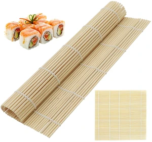 1 Pack 12 Inch Bamboo Sushi Mat - Sushi Roller Mat for Making, Shaping & Molding Sushi Roll & Kimbap - Food-Safe Sushi Making Supplies, Tools & Accessories 1 Pack 12 Inch Bamboo Sushi Mat - Sushi Roller Mat for Making, Shaping & Molding Sushi Roll & Kimbap - Food-Safe Sushi Making Supplies, Tools & Accessories