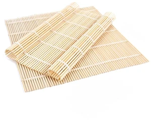 BZG 2 Pack Bamboo Sushi Rolling Mat, Sushi roll maker,Sushi making kit, Bamboo Sushi Rolling Mat,Sushi maker(9.5" x 9.6") BZG 2 Pack Bamboo Sushi Rolling Mat, Sushi roll maker,Sushi making kit, Bamboo Sushi Rolling Mat,Sushi maker(9.5" x 9.6")