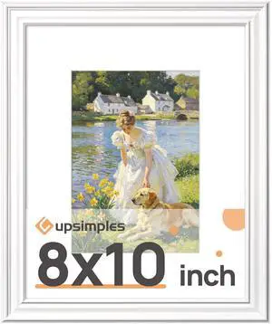 8x10 Picture Frame, Vintage Frames Decor, 1Pack White | Fit 5x7 and 8 x 10 Photo, Wall or Tabletop Display, Antique-style Decoration, Rustic Farmhouse Decor, For Weddings 8x10 Picture Frame, Vintage Frames Decor, 1Pack White | Fit 5x7 and 8 x 10 Photo, Wall or Tabletop Display, Antique-style Decoration, Rustic Farmhouse Decor, For Weddings