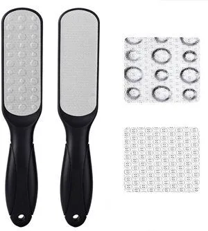 Foot File,Double Sided Multidirectional Nickel Foot File Callus Remover - Immediately Reduces calluses and Corns to Powder forInstant Results, Safe Tool Foot File,Double Sided Multidirectional Nickel Foot File Callus Remover - Immediately Reduces calluses and Corns to Powder forInstant Results, Safe Tool