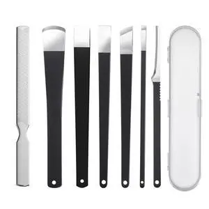 7 Pcs Professional Pedicure Tools for Feet, Stainless Steel Ingrown Toenail Removal Blade Kit with File, Toe Nail Knife Set for Men Women,Corn and Rasp Callus Remover Foot Scraper for Dead Skin 7 Pcs Professional Pedicure Tools for Feet, Stainless Steel Ingrown Toenail Removal Blade Kit with File, Toe Nail Knife Set for Men Women,Corn and Rasp Callus Remover Foot Scraper for Dead Skin