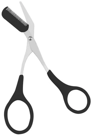 Eyebrow Trimmer ScissorsEyebrows Scissors with Comb(Detachable) Eyebrows Grooming Tool Designed Specifically for WomenNon-Slip Handle Design Eyebrow Trimming ScissorsBlack Eyebrow Trimmer ScissorsEyebrows Scissors with Comb(Detachable) Eyebrows Grooming Tool Designed Specifically for WomenNon-Slip Handle Design Eyebrow Trimming ScissorsBlack