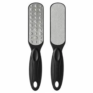Foot File, Double Sided Callus Remover for Dead Skin | Stainless Steel Pedicure File for Hard Dead Skin, Cracked Heels & Corns, Dry & Wet Use, Soft Smooth Feet, Home Pedicure Foot File, Double Sided Callus Remover for Dead Skin | Stainless Steel Pedicure File for Hard Dead Skin, Cracked Heels & Corns, Dry & Wet Use, Soft Smooth Feet, Home Pedicure