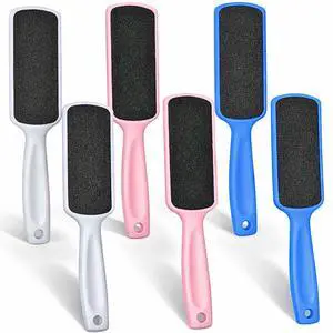 6Piece Pedicure Foot File Set DoubleSided Callus Remover & Dead Skin Scrubber for Smooth, Soft Fee 6Piece Pedicure Foot File Set DoubleSided Callus Remover & Dead Skin Scrubber for Smooth, Soft Fee
