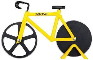 Pizza Cutter Wheel,Non-stick Bike Pizza Slicer | Stainless Steel Cutting Wheels With a Stand for Pizza Lovers, Housewarming Gifts Cool Kitchen Gadget Cool Men's Gift Pizza Cutter Wheel,Non-stick Bike Pizza Slicer | Stainless Steel Cutting Wheels With a Stand for Pizza Lovers, Housewarming Gifts Cool Kitchen Gadget Cool Men's Gift