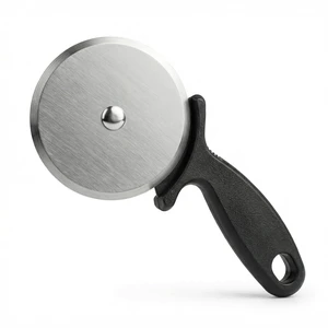 4 Inch Stainless Steel Pizza Cutter Wheel, Non Slip Handle Kitchen Slicer Tool 4 Inch Stainless Steel Pizza Cutter Wheel, Non Slip Handle Kitchen Slicer Tool