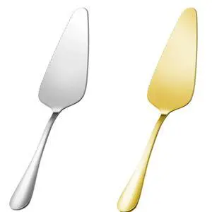 Cake Pie Server Spatula, 2-Pack Stainless Steel Pizza Pastry Cake Slicer Server Set, Cake Cutter with Serrated Edges for Kitchen, Restaurants, Wedding, Birthdays and Parties(Silver & Gold) Cake Pie Server Spatula, 2-Pack Stainless Steel Pizza Pastry Cake Slicer Server Set, Cake Cutter with Serrated Edges for Kitchen, Restaurants, Wedding, Birthdays and Parties(Silver & Gold)
