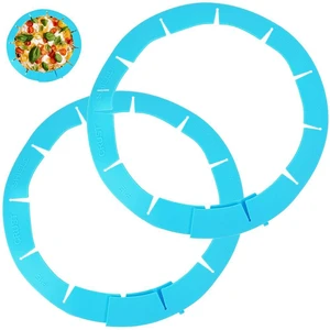 Adjustable Silicone Pie Crust Shield Pie BPA-free Protectors Cover Kitchen Tool for Baking Pie Pizza, Fits 8-11.5 Inches Pie (Blue-2pcs) Adjustable Silicone Pie Crust Shield Pie BPA-free Protectors Cover Kitchen Tool for Baking Pie Pizza, Fits 8-11.5 Inches Pie (Blue-2pcs)