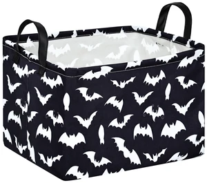 Halloween Storage Basket Pumpkin Ghost Gift Basket for Kids Foldable Toy Box Waterproof Organizer Bin Laundry Nursery Hamper for Home Office Dorm Closet Shelf Halloween Storage Basket Pumpkin Ghost Gift Basket for Kids Foldable Toy Box Waterproof Organizer Bin Laundry Nursery Hamper for Home Office Dorm Closet Shelf