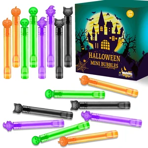 Halloween Treats Non Candy for Toddlers 24 PCS, Mini Bubble Wands Prizes Toys Gifts Bags for Kids, Small Halloween Birthday Classroom Party Basket Goody Bag Stuffer Trinkets Stuff for Boys Girls Halloween Treats Non Candy for Toddlers 24 PCS, Mini Bubble Wands Prizes Toys Gifts Bags for Kids, Small Halloween Birthday Classroom Party Basket Goody Bag Stuffer Trinkets Stuff for Boys Girls