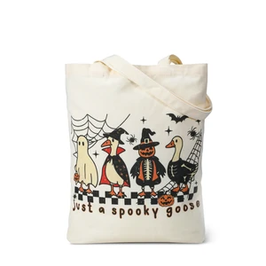 Halloween Trick or Treat Tote Bags Reusable Canvas Candy Bucket, Halloween Party Favors & Goodie Bags for Kids Halloween Trick or Treat Tote Bags Reusable Canvas Candy Bucket, Halloween Party Favors & Goodie Bags for Kids