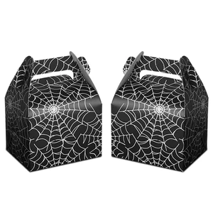 24pcs Halloween Favor Boxes Large Black Spider Web Candy Boxes Halloween Treat Boxes For Halloween Party Decorations Kids Spider Birthday Party Supplies 24pcs Halloween Favor Boxes Large Black Spider Web Candy Boxes Halloween Treat Boxes For Halloween Party Decorations Kids Spider Birthday Party Supplies