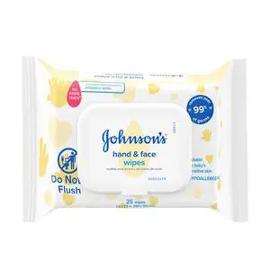 Disposable Hand & Face Cleansing Wipes, 25 ct | Pre-Moistened Wipes Gently Remove 99% of Germs & Dirt from Delicate Skin, No Added Parabens & Alcohol, Hypoallergenic Disposable Hand & Face Cleansing Wipes, 25 ct | Pre-Moistened Wipes Gently Remove 99% of Germs & Dirt from Delicate Skin, No Added Parabens & Alcohol, Hypoallergenic