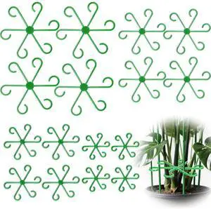 16PCS Plant Stem Support, Plant Stem Holder for Indoor Plants, Climbing Houseplant Stem Supports, Reusable Plant Stabilizer 16PCS Plant Stem Support, Plant Stem Holder for Indoor Plants, Climbing Houseplant Stem Supports, Reusable Plant Stabilizer